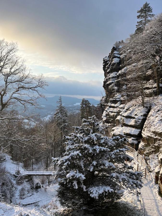 Bed and Breakfast U Vaclava Hřensko Zewnętrze zdjęcie